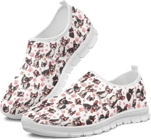 Women Training Sneaker Lightweight Running Shoes Casual Slip on Loafers Walking Shoes