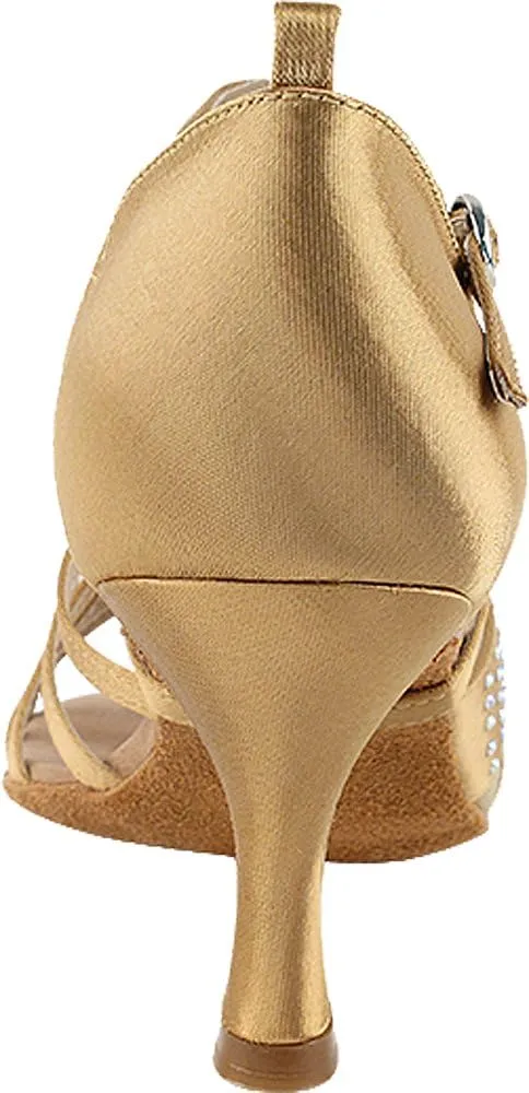 Women's Ballroom Dance Shoes Tango Wedding Salsa Shoes CD2805EB Comfortable-Very Fine 2.5" [Bundle of 5]