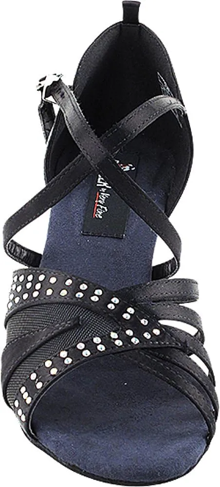 Women's Ballroom Dance Shoes Tango Wedding Salsa Shoes CD2805EB Comfortable-Very Fine 3" [Bundle of 5]