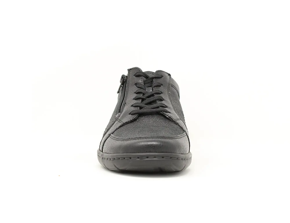 Womens Comfortable Hania Pigalle Black Shoes
