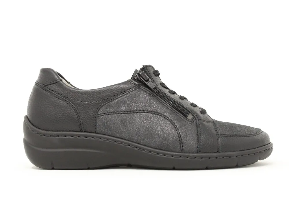 Womens Comfortable Hania Pigalle Black Shoes