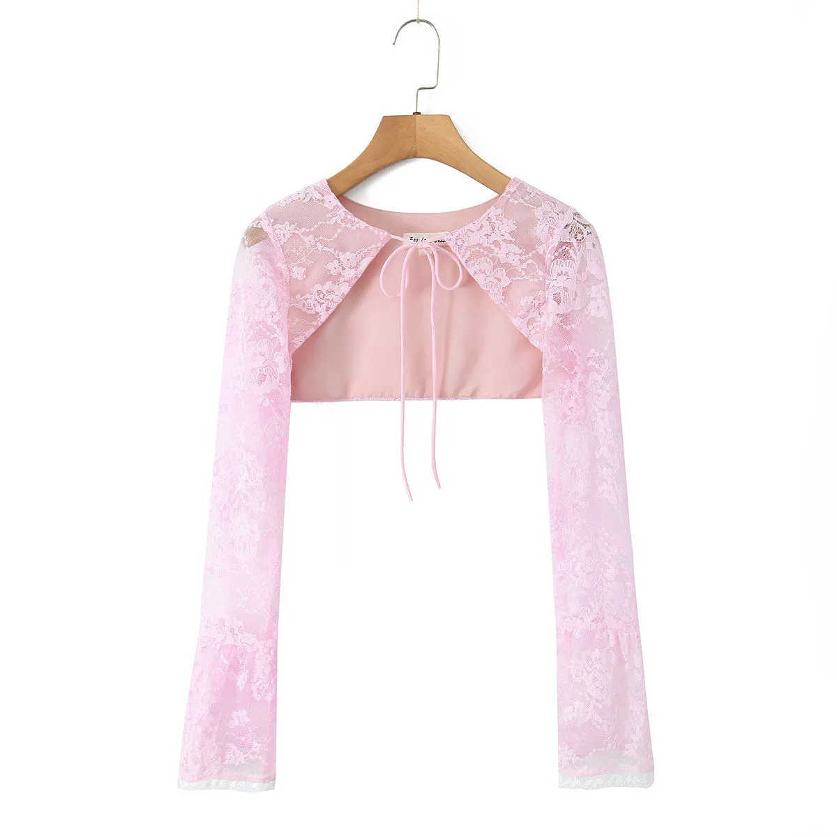 Women’s Lace Two-Piece - Suspender Skirt