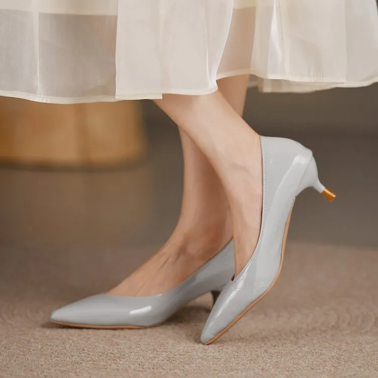 Women's Low Heel Comfortable Work Shoes