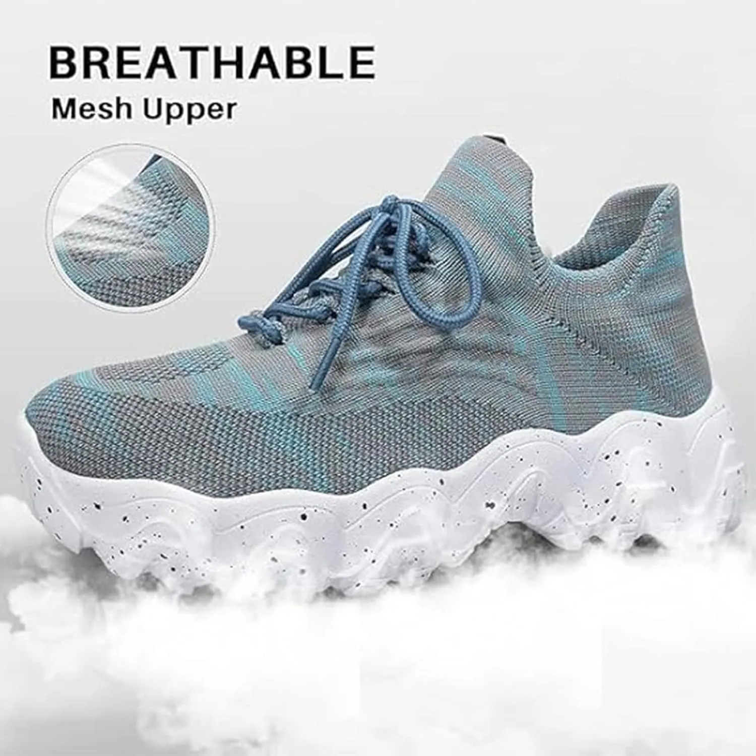 Women's Orthopedic Shoes with Arch Support - Breathable Mesh Slip-Ons for Plantar Fasciitis & All-Day Comfort