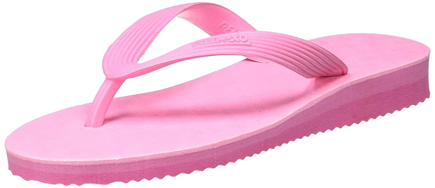 Women's Pink Flip Flop & Slipper-4 UK