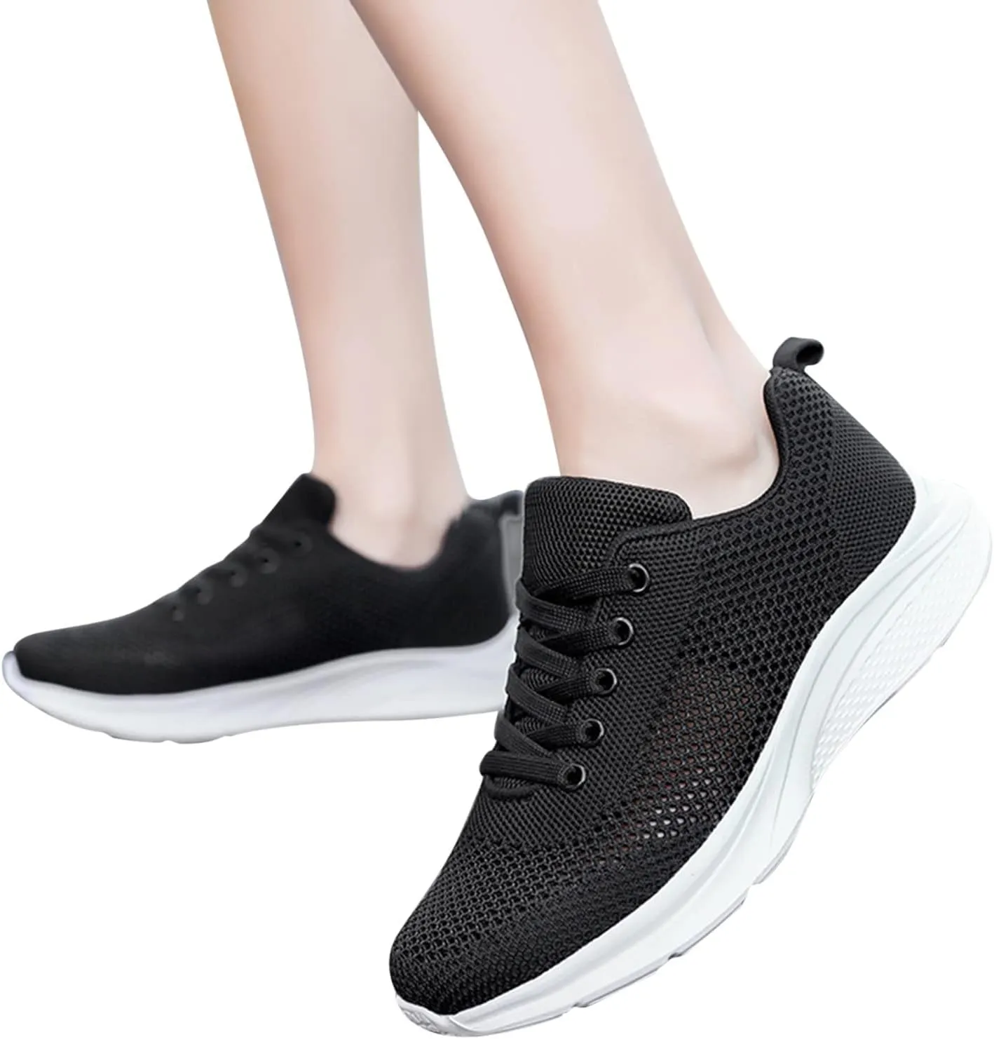 Women's Walking Shoes Lightweight Breathable Running Shoes Walking Shoes Women Wide Casual Shoes for Fall Women Shoes Sneakers Red Tennis Shoe Trainers Shoe