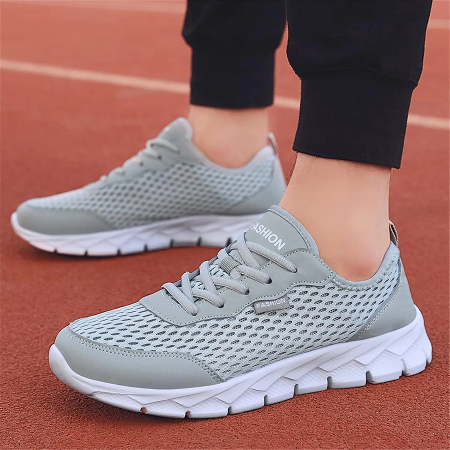 Women's Walking Shoes Mesh Breathable Lightweight Fashion Non Slip Work Shoes Women Sports Women Casual Shoes Walking Sneakers White Tennis Shoe Trainers Shoe
