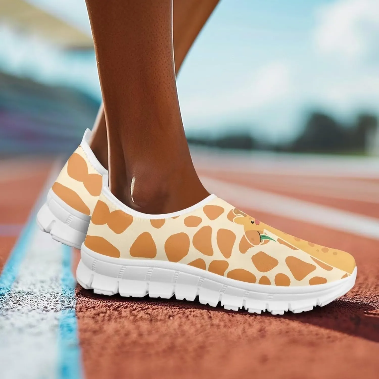 Womens Walking Shoes Slip on Loafers Tennis Shoes Casual Mesh Running Sneakers