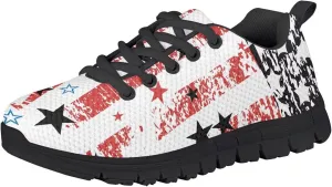 Xoenoiee Kids Shoes Running Shoes Boys Girls Sport Sneakers School Hiking Shoes Lace up Fashion Trainers