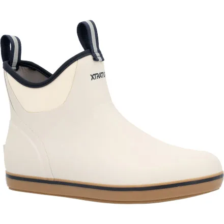 XtraTuf Men's 6in Ankle Deck Boots – Durable, Waterproof, All-Day Comfort and Performance