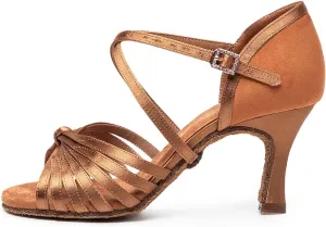 YKXLM Latin Dance Shoes for Women Ballroom Dance Shoes for Party,A006