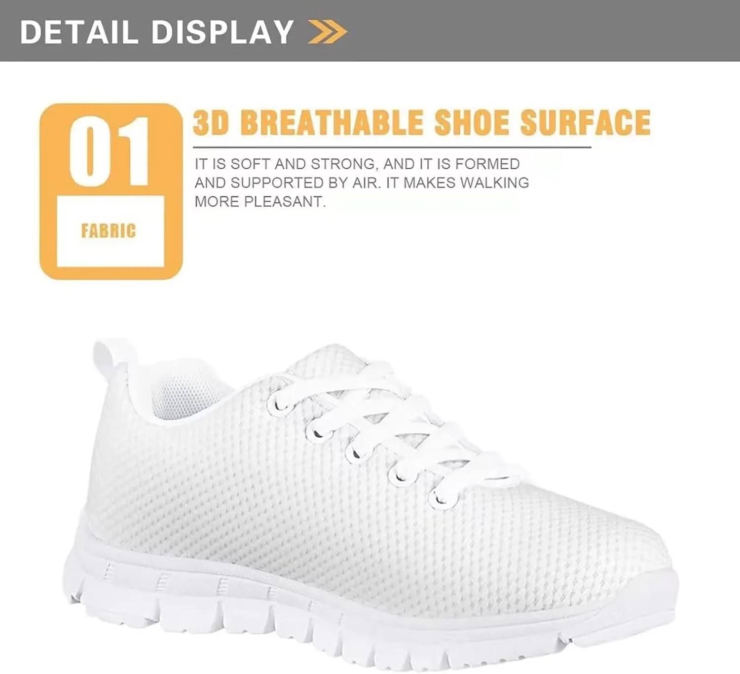 Yzaoxia Kids Tennis Shoes Lightweight Comfortable Kids Shoes Girls Boys Breathable Casual Shoes