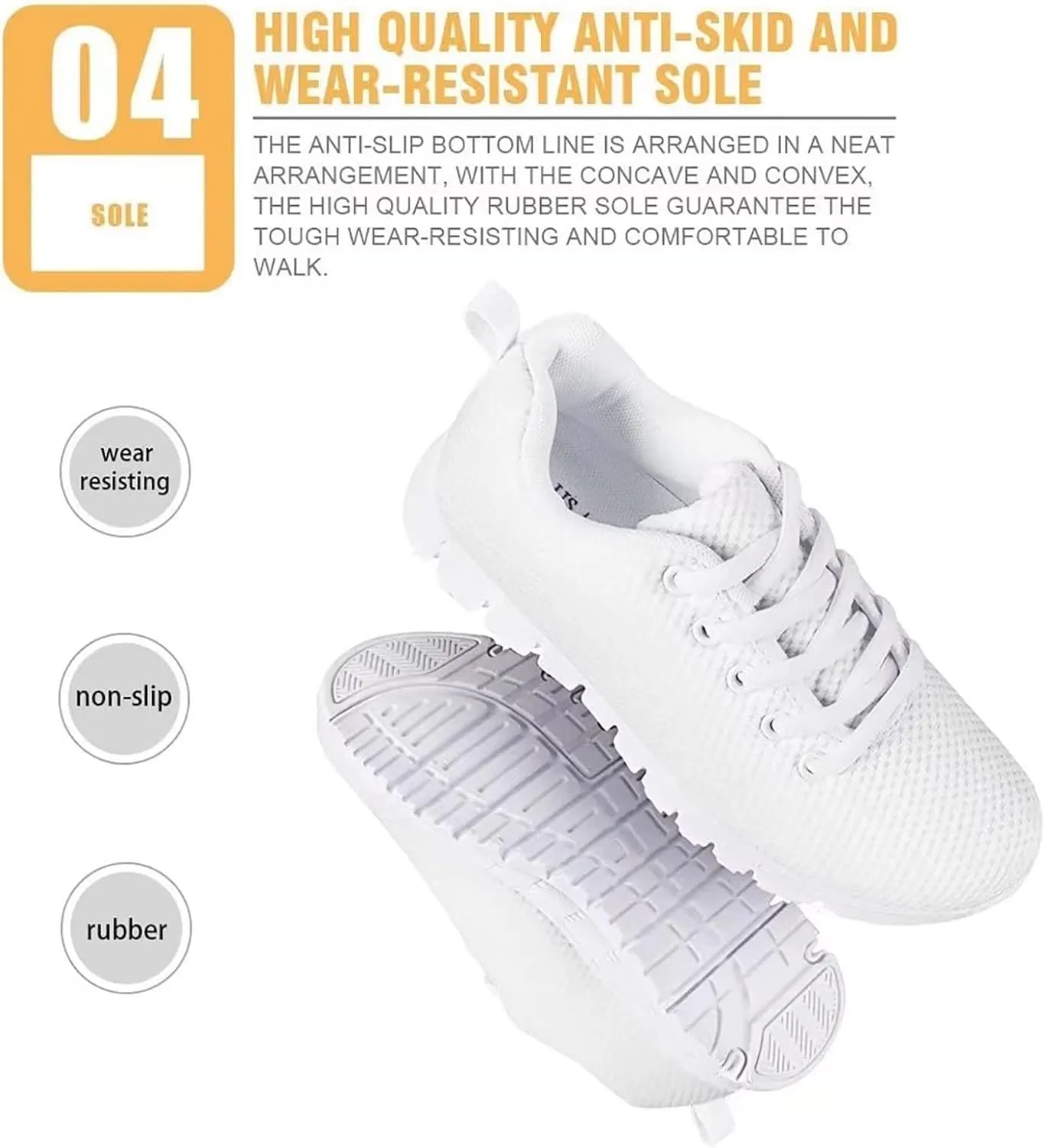 Yzaoxia Kids Tennis Shoes Lightweight Comfortable Kids Shoes Girls Boys Breathable Casual Shoes